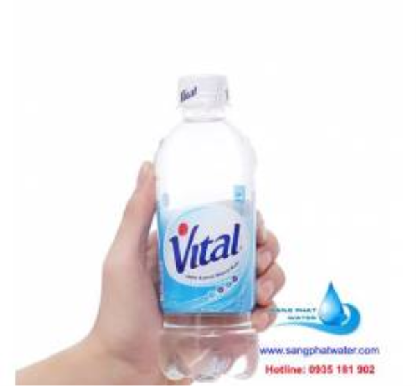 Nước khoáng Vital chai 350ML - Nước Uống Sang Phát Water - Công Ty TNHH Thương Mại và Sản Xuất Sang Phát